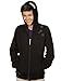 JINX Minecraft Big Boys' Enderman Zip-Up Hoodie (Black, X-Small)