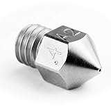 Micro Swiss MK8 Plated A2 Tool Steel Wear Resistant Nozzle (MakerBot, CraftBot, Creality CR10, Tevo Tornado) .4mm