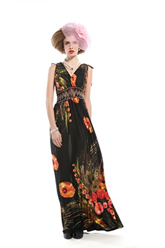Polarfox Womens Floor Length Celebrity Club Prom Evening Elegant Formal Dresses