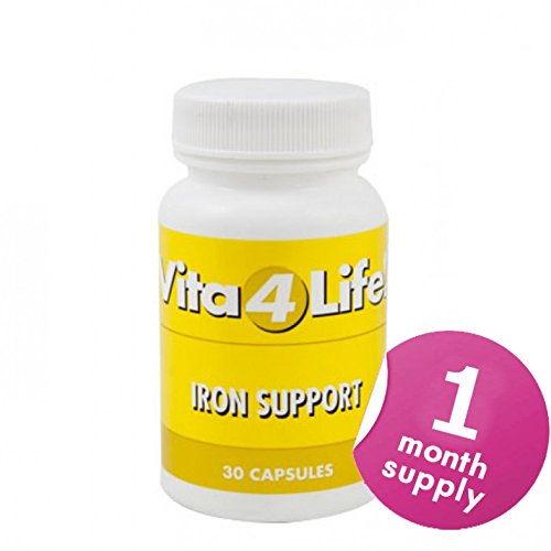Vita4life Iron Support, 40 Mg, Capsules – 30 Count