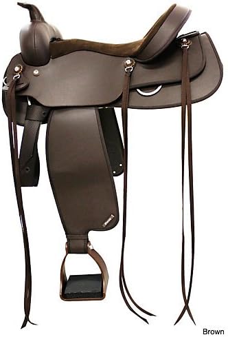 Amazon Com Wintec Western Trail Saddle Sports Outdoors