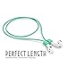 FONY Airpods Magnetic Strap Anti-Lost Airpods Cord Sport String Silicone Cable Connector – Airpods Accessories for Airpods Pro/2/1 (Mint Green)thumb 1
