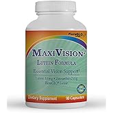 MaxiVision&reg; Lutein Formula - Vision Support - 90 Capsules - 1 Bottle