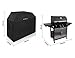 SHINE HAI BBQ Grill Cover, 58-Inch Waterproof 600D Heavy Duty Gas Grill Cover for Weber Brinkmann, Char Broil, Holland and Jenn Air, Black