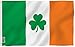 IRELAND Flag with Shamrock - - - 3x5 IRISH FLAG