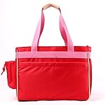 Tom Clovers Dog Travel Handbag Pet Carrier Doggy Outdoor Purse Tote Carrier for Dogs and Cats Red Small
