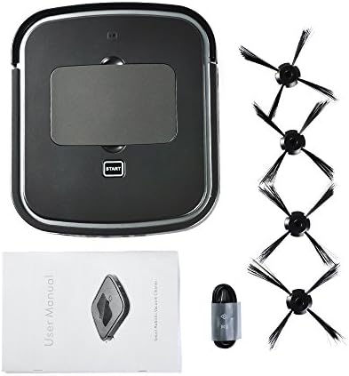 USB Charge V101 Ultra Slim Robotic Vacuum Cleaner With Strong Suction,Low Noise,Mainly for Hard Floor(such as area under sofa,table or bed)
