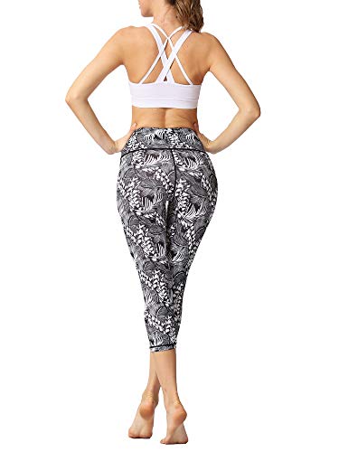 FLYILY Capris Sport Leggings Running Tights Hoge Taille Bandage Stretch Fitness Yoga Broek - Image 6