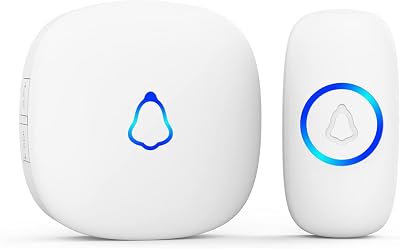 SECRUI Wireless Doorbell 1000 Feet Waterproof Plug In 58 Chimes 5 Volume