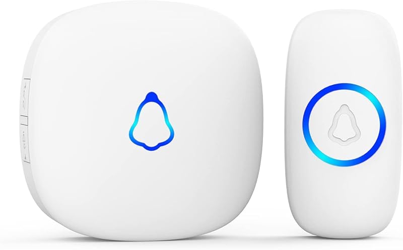SECRUI Wireless Doorbell 1000 Feet Waterproof Plug In 58 Chimes 5 Volume