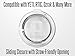 Splash Proof Tumbler Lid For Yeti RTIC Beast (20 oz, Clear)