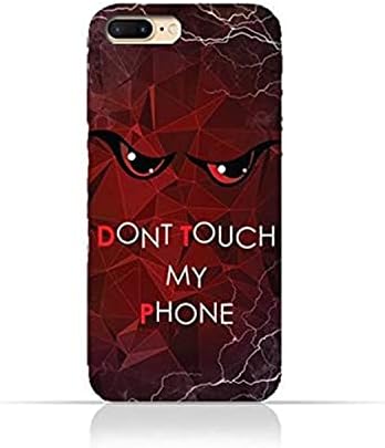 AMC Iphone Plus TPU Silicone Case With Do not Touch My Phone