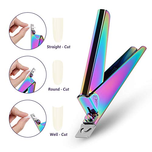 Polynail Gel Extension Tool Kit Acrylic Nails Builder Kit Nail Enhancement Builder Starter Set - Fake Nail Tips & Cuticle Trimmer Cutter & Pusher & Nail File & Acrylic Fake Nail Tips Clippers - Thumbnail 3