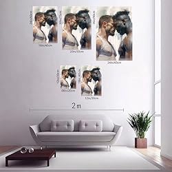 HMLZSJ Nude Muscle Male Torso Portrait Art Gay