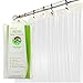 Clean Healthy Living Premium PEVA Clear Shower Curtain Liner with Magnets & Suction Cups - 70 X 71 in. Long