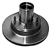 Raybestos R-Line Replacement Front Disc Brake Rotor and Hub Assembly - For Select Year Ford Bronco, F-100 and F150 Models (66297R)