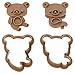 Kai KAI DN0202 Cookie Cutter, Rilakkuma Cutter Set, Made in Japan