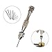 NIUPIKA Pin Vises Bench Clamp Hand Twist Drill Bits Pin Vice Carving Clamp for Craft DIY Woodworking