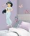 Roommates Rmk1469Gm Jasmine Peel & Stick Giant Wall Decal with Gems