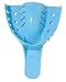 Dynarex Professional Dental Impression Trays Large Upper No. 1 12-Pack Disposable Perforated Plastic Trays