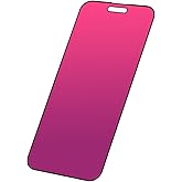 EGKimBa Privacy Screen Protector Compatible with iPhone 14 Pro Max or iPhone 15 Plus, 6.7 inch Gradient Colorful Electroplate