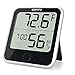 sparoma Indoor Hygrometer Thermometer Humidity Monitor Weather Station with Temperature Gauge and Humidity Meter