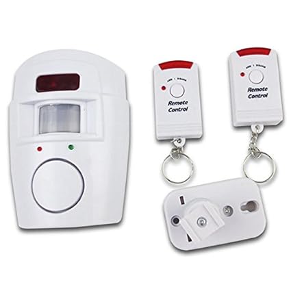 Sistema de Alarma por Infrarrojos, Control Remoto, Detector ...