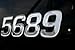 Boat & Jetski Registration Numbers - Domed/raised Decal (16 Pcs) Plain Chrome/SURF Series Font Style