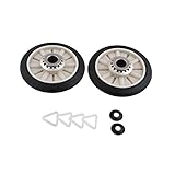 Podoy 349241T Rear Drum Support Roller Kit for Whirlpool Dryer