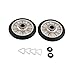 Podoy 349241T Rear Drum Support Roller Kit for Whirlpool Dryer