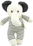 DorDor & GorGor ORGANIC Plush Toy, Dye Free Natural Hue, Elephant Doll