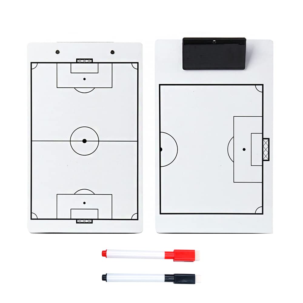 Tiardey Coaches Boards - Premium Dry Erase 2 Sided Tactical Clipboards - Choose from Baseball,Basketball,Soccer,or Volleyball