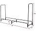 INNO STAGE 8 Foot Firewood Log Rack, Durable Log Storage Holder Fire Wood Pile Racks for Fireplace Patio Outdoor