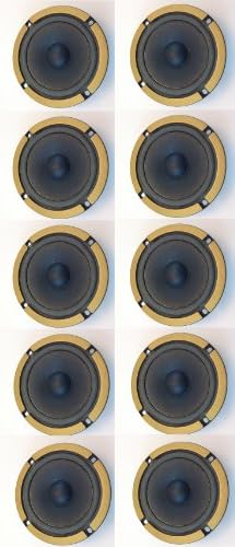 ARKAY 5" MID-Range Replacement Speaker 8 OHMS @ 5 WATTS (10 Pack)