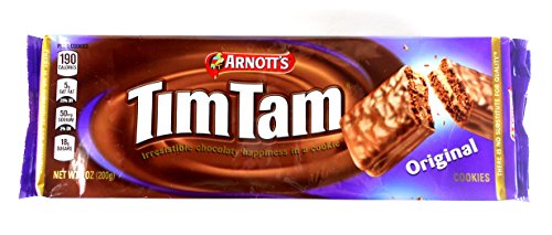 Arnott's Tim Tam Australian Chocolate Cookies Pack of 4 Variety (Original, Caramel, Dark, Dark Mint) - //coolthings.us