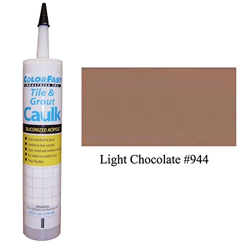 TEC Color Matched Caulk by Colorfast (Sanded) (944 Light Chocolate)