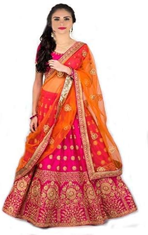 MRS WOMEN Cotton Silk Saree (Icx_Beige_Free Size)