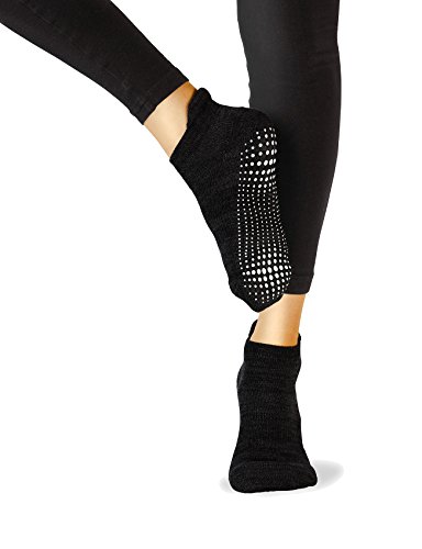 image for LA Active Grip Socks - 2 Pairs - Yoga Pilates Barre Ballet Non Slip Co