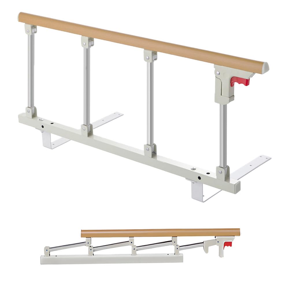 Photo 1 of CIFUPUQU Bed Rails for Elderly Adults Safety, Folding Bedside Assist Rail Handle, Fall Prevention Guard Rail for Seniors, Fits King, Queen, Full, Twin, 37.7" x15.7"