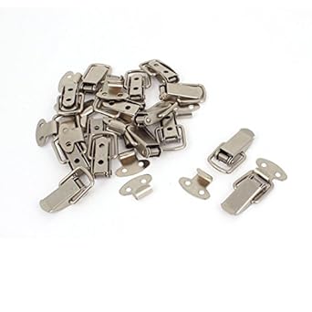 Uxcell 90mm Metal Toggle Latch - Silver Tone Suitcase & Briefcase Lock