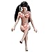 Anyota Female Seamless Body PLMB2018-S24A 1/6 Scale Action Figures Dolls Full Silicone Super Flexible Pale Medium Breast Size(Head Not Included)