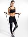 SYROKAN Front Adjustable Sports Bras for Women High Impact Wirefree Comfort No Bounce Support Workout Running Bra Black 38DD