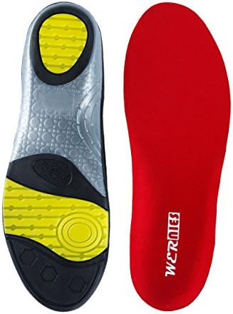 WERNIES Orthotic Inserts For Men Performance Insoles Sneakers Insoles For Running, Low Arch Support Insoles For Women Mens Inserts For Hiking, Removable Insoles Adjustable Insoles, Work Boots Insert