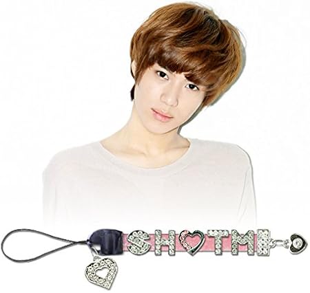 Amazon Co Jp Shinee テミン Taemin シャイニー イニシャルストラップ 携帯 Iphone スマホ スマートフォン ハート おもちゃ