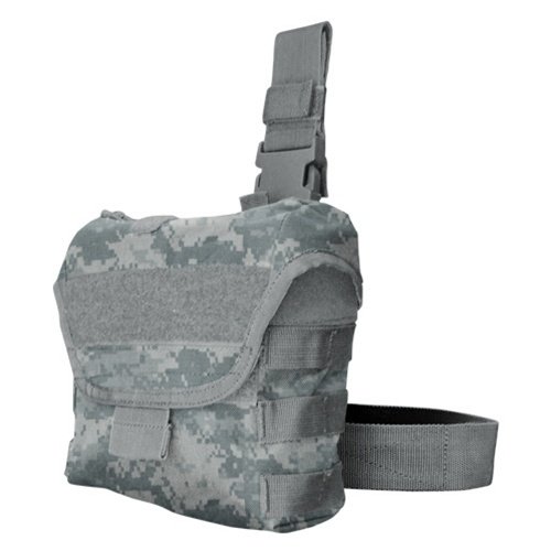 Ultimate Arms Gear AR15 AR-15 M4 M16 .223 5.56 Tactical ACU Digital Camo Utility Multi Purpose MOLLE Dump Ammo Ammunition Magazine Stripper Clips Pouch Drop Leg & Belt Adjustments
