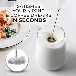 Zulay Kitchen Powerful Milk Frother Wand - Ultra