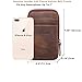 Pofomede Leather Cellphone Holster Pouch Belt Clip Case iPhone Holder for iPhone Xs Max XS XR 8 7 Plus Belt Loop Pouch Waist Fanny Pack Men Wallet Zipper Pocket Smartphone Carrying Sleeve Bag Brown
