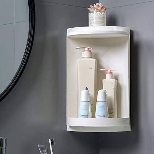image for SuperUS Storage Rack Multifunction Bathroom Kitchen Corner Locker Cosm