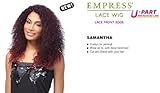 Sensationnel Empress Edge Synthetic U Part Lace Front Wig - Samantha-WINE/BK by Sensationnel