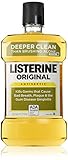 Listerine Antiseptic Mouthwash, Fresh Burst Flavor/original Flavor 1.5 Liter Bottle (Pack of 2) (Original Flavor)